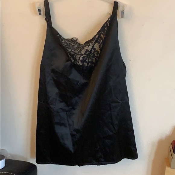 NEW SEXY SILK/ SATIN LACE TANK - Picture 2 of 3